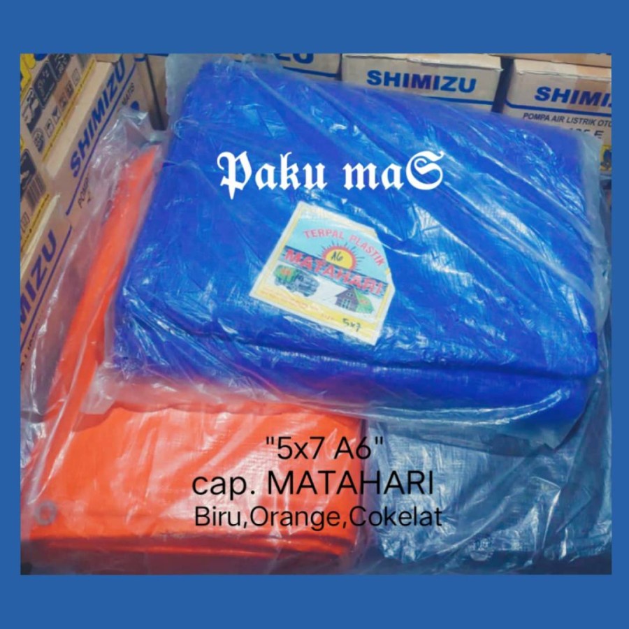 Terpal Plastik 5x7 Terpal 5x7 A6