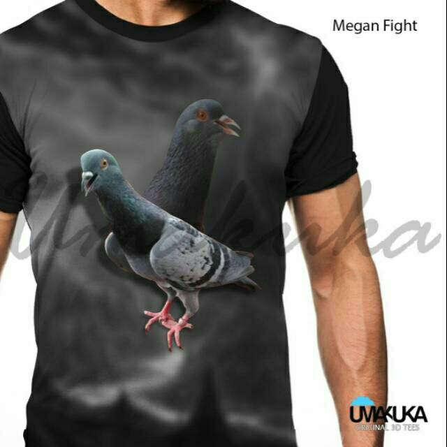 Kaos Burung Dara Megan Fight Blorok 1 2 Plangko Trumpung Merpati