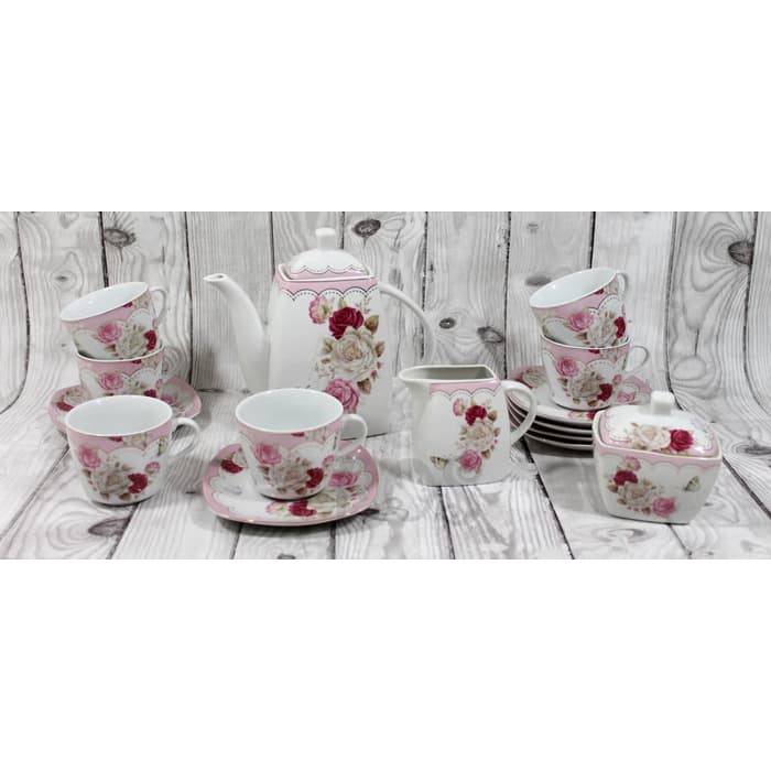 Piring Makan Set FIORENZA Dinner Set 17pc 889-17 (00143.02655)