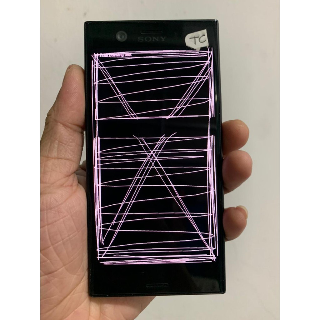 Lcd Sony XZ1 Compact Minus Copotan