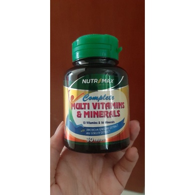 Nutrimax Complete Multivitamin dan Mineral
