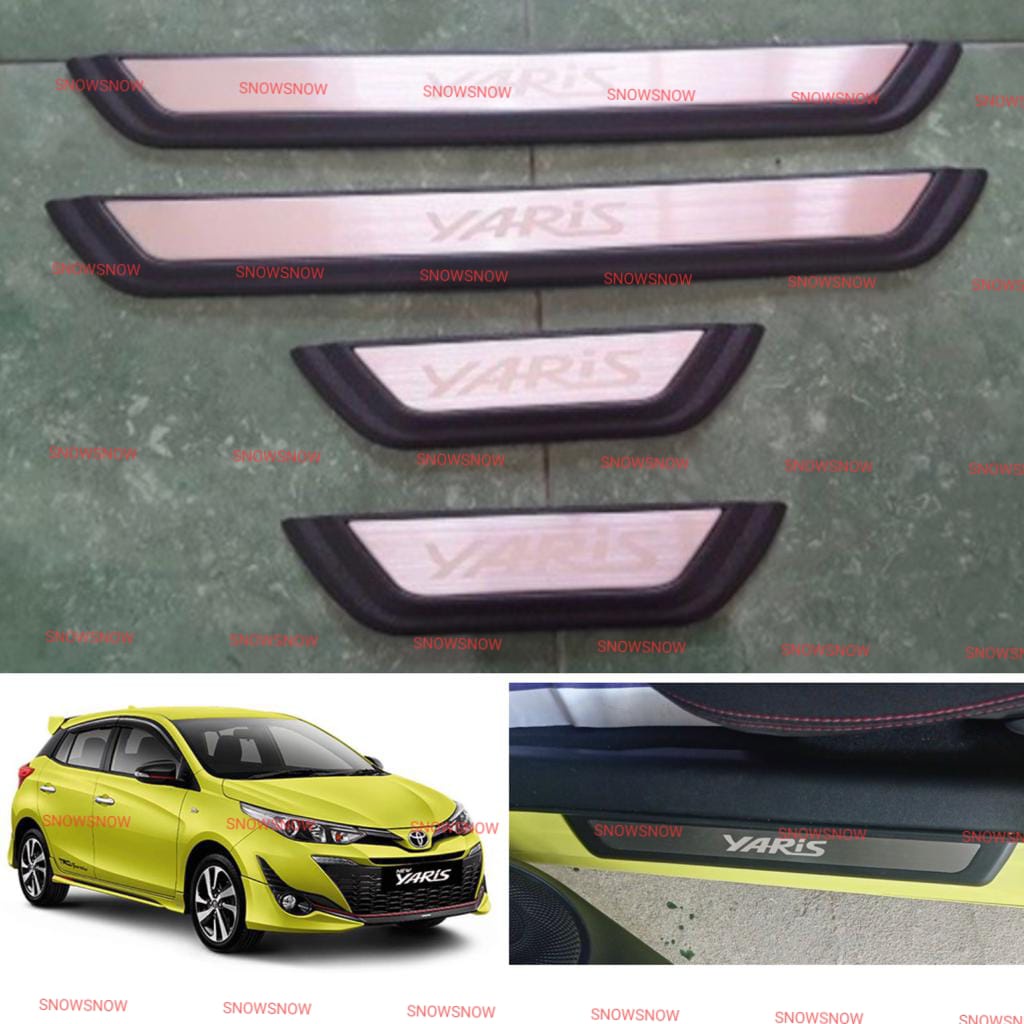 Sillplate Samping New Yaris 2018 2020 2022 2023 Activo Hitam