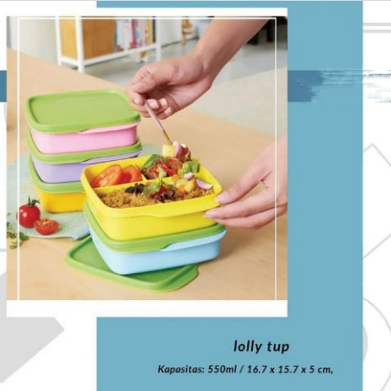 lolly tup tupperware tepak makan tempat makan original tupperware murah
