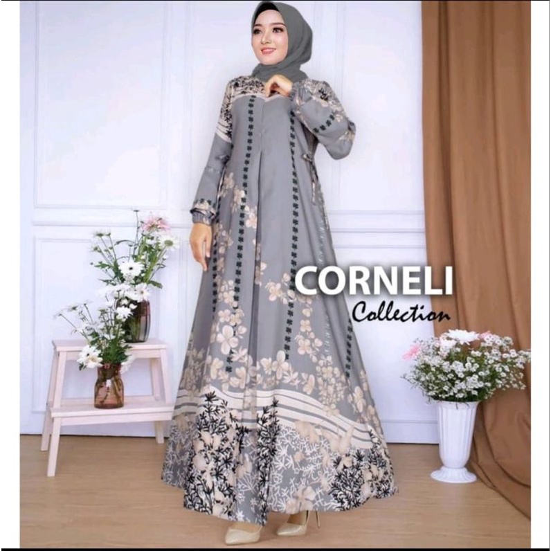 Baju Gamis Wanita Maxmara Lux Gamis Wanita Premium