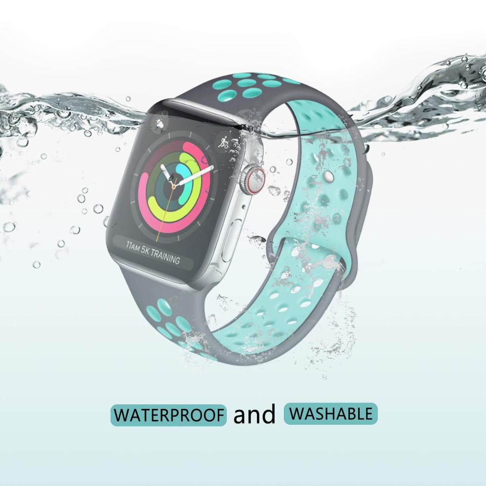 COLOUR STRAP APPLE WATCH SERI 8 / SERI 7 (41mm / 45mm) SERI SE (2020 / 2022) SERI 6 / 5 / 4 (40mm / 44mm) / SERI 3 / 2 / 1 (38mm / 42mm) TALI / STRAP APPLE WATCH