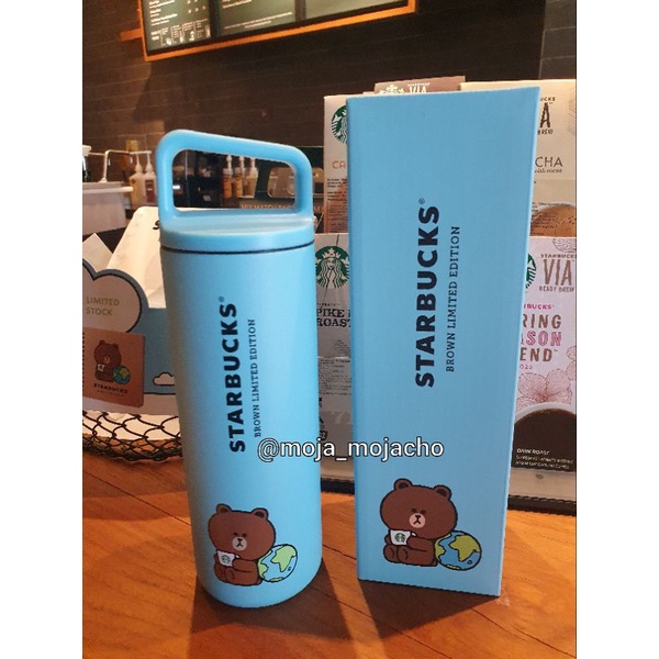 Starbucks Line Brown (Limited Edition) Earth Day (Ready Stock)