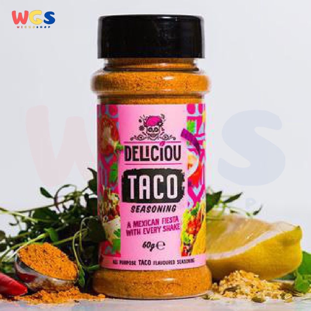 Deliciou Taco Seasoning Mexican Fiesta 60 gr