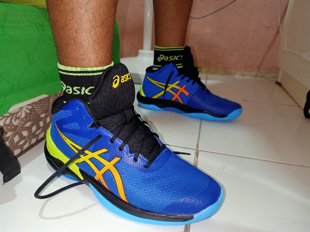  COD Sepatu  Volly Asics  Gel Sky  Elite  FF  Lokal  Sepatu  