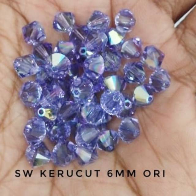 Swarovski Kerucut 6mm original lusinan