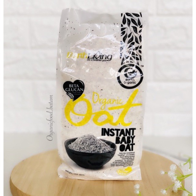 

Organic Earthliving Instant Baby Oat 500g