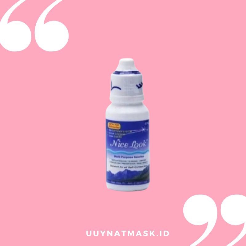 CAIRAN LENSA KONTAK/ CAIRAN SOFTLENSE NICE LOOK