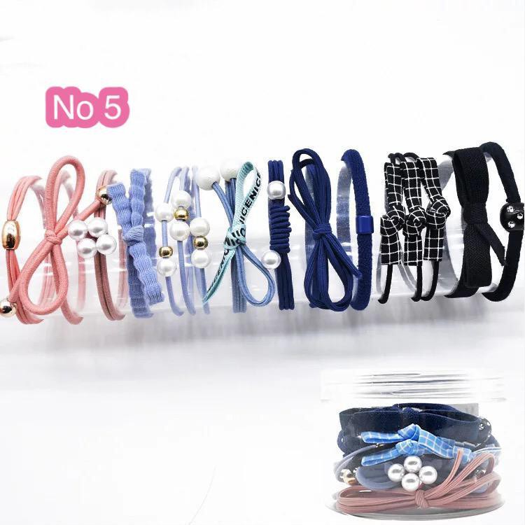 ☛TK☚R122 IKAT RAMBUT MOTIF MUTIARA KARET FASHION JEPIT WANITA AKSESORIS STYLE KOREA IMPORT COD