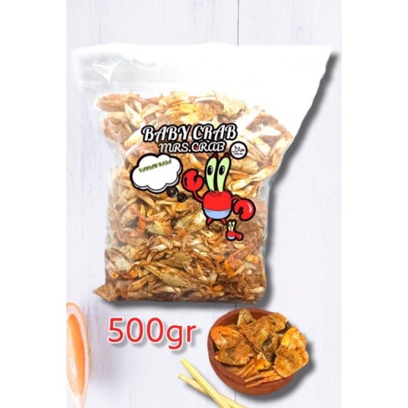 

BABY CRAB CRISPY 500gr | KEPITING RAJUNGAN