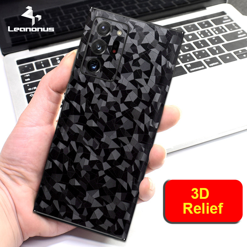 SAMSUNG Stiker Film Pelindung Belaka   ng Ultra Tipis Matte Motif Relief