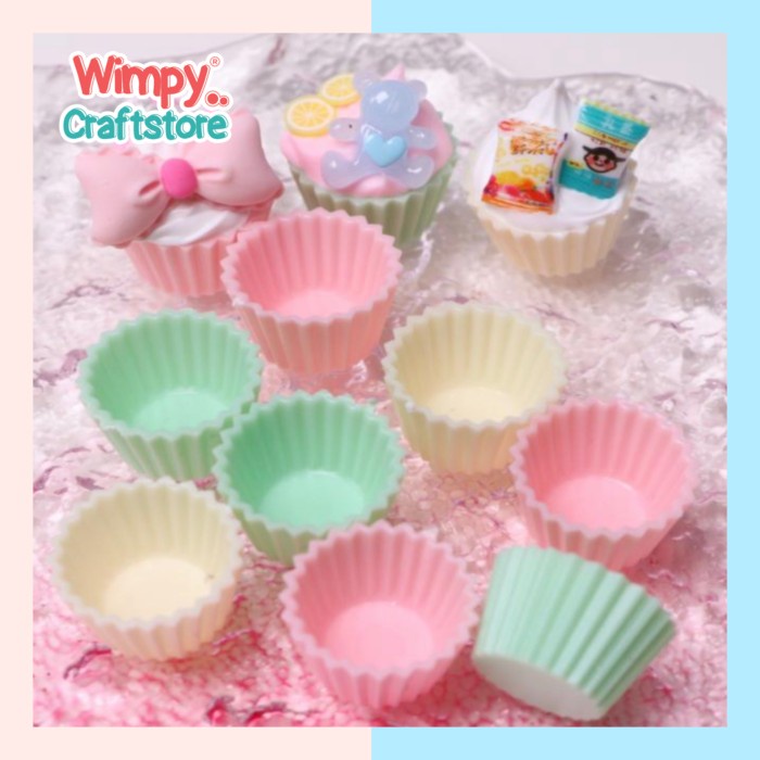 Wimpy Miniature Cupcake Cetakan Kue Mini Kitchen Dapur Rumah Boneka
