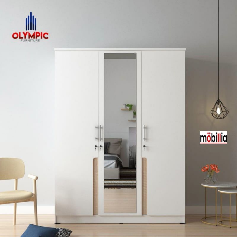 lemari pakaian putih minimalis lemari baju modern