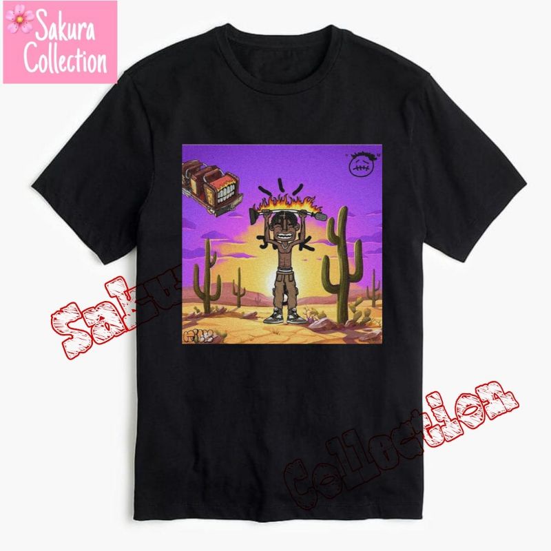 Kaos Baju TRAVIS SCOTT / t shirt band rap tee Jordan / vintage by h&amp;m oversize lokal / hitam pria kaus wanita TERLARIS best seller murah termurah 14