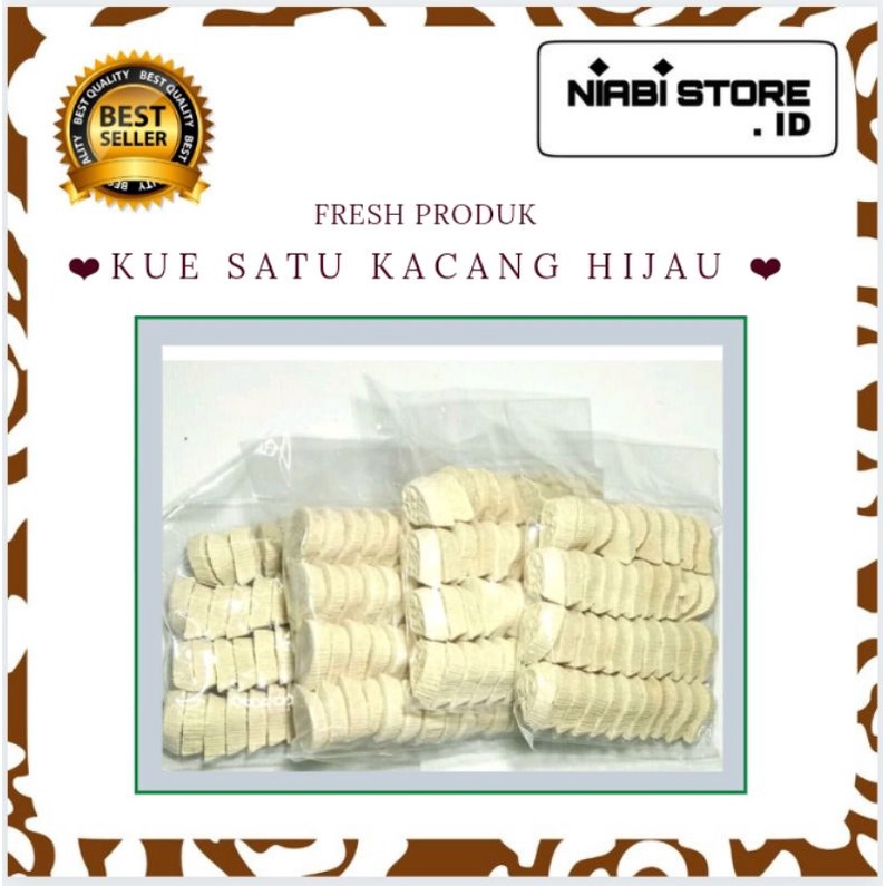 

KUE SATU KACANG HIJAU 250GRAM