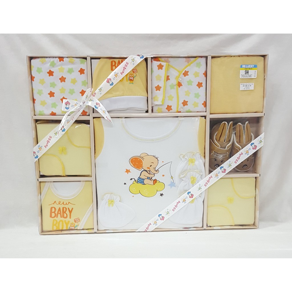 baby lucky-gift set baby lucky super jumbo 9in1