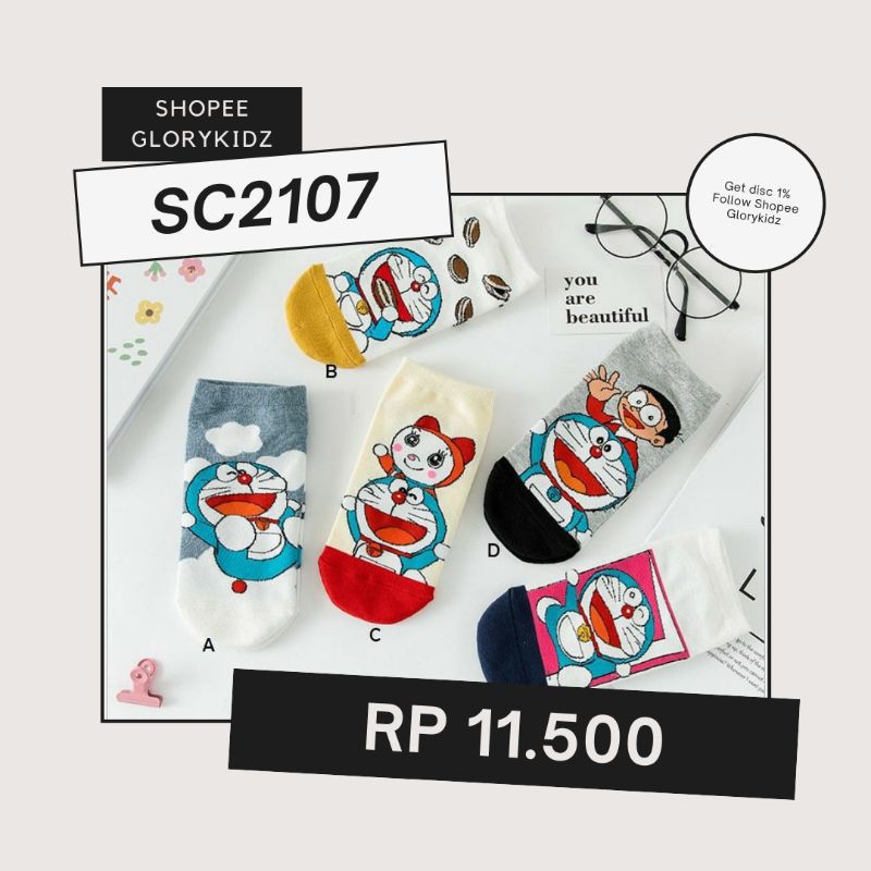 Chubby Glory SC2101-SC2107 Kaos kaki anak / kaus kaki / kaos kaki unisex / kaus kaki karakter 7 Tahunan kaus kaki Import anak Kaos kaki anak motif karakter lucu ukuran PAUD /TK &amp; SD kaos kaki anak laki laki perempuan bahan bagus termurah