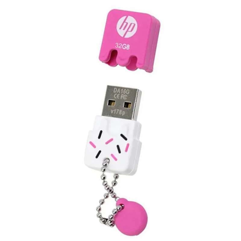 Flashdisk HP V178P 32GB Pink USB 2.0