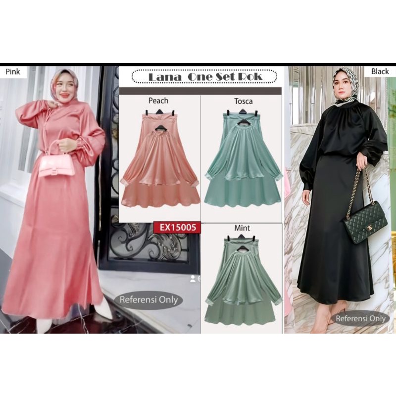 Setrok Extu/Setelan Rok Extu/stelan rok/