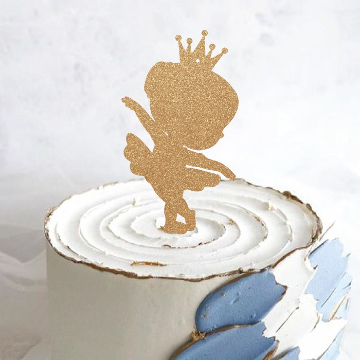 Cake Topper Ballerina Ballet Lucu Dekorasi Kue Ulang Tahun Anak Perempuan Kids Hiasan Kue Ultah