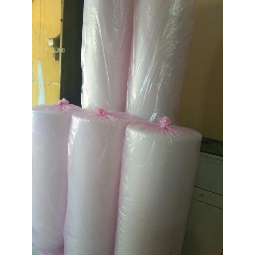 BUBBLE WRAP ROLL 125x 50 M 3KG HITAM BENING SELALU READY GRATIS ONGKIR