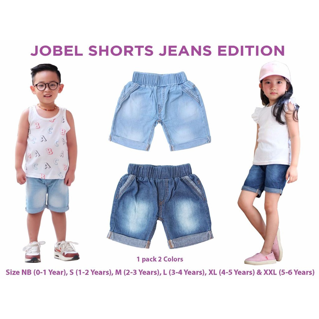 Jobel - JEANS Shorts isi 2pcs