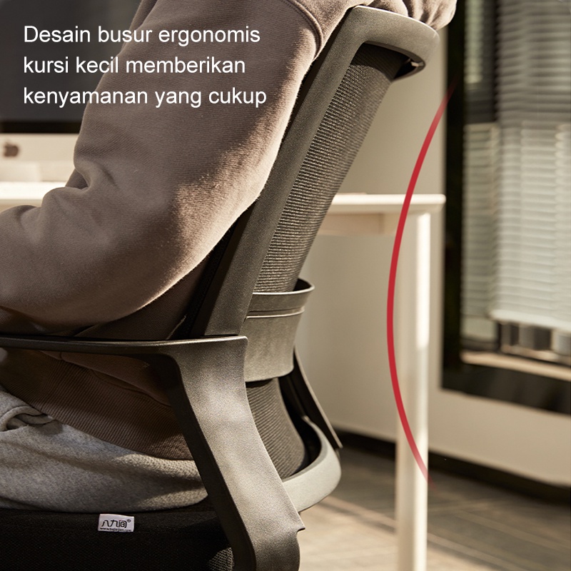 Weyon Sakura Kursi Kantor Mengangkat Kursi Kantor Kursi Mesh Dekompresi Nyaman Kursi Putar Ergonomis(A301)