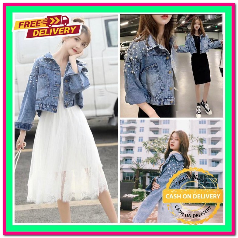 Jaket Denim Jumbo Cewek Wanita Levis Oversize Jaket Jeans Levis Wanita Jin Jaket Jeans Crop Jaket Wa