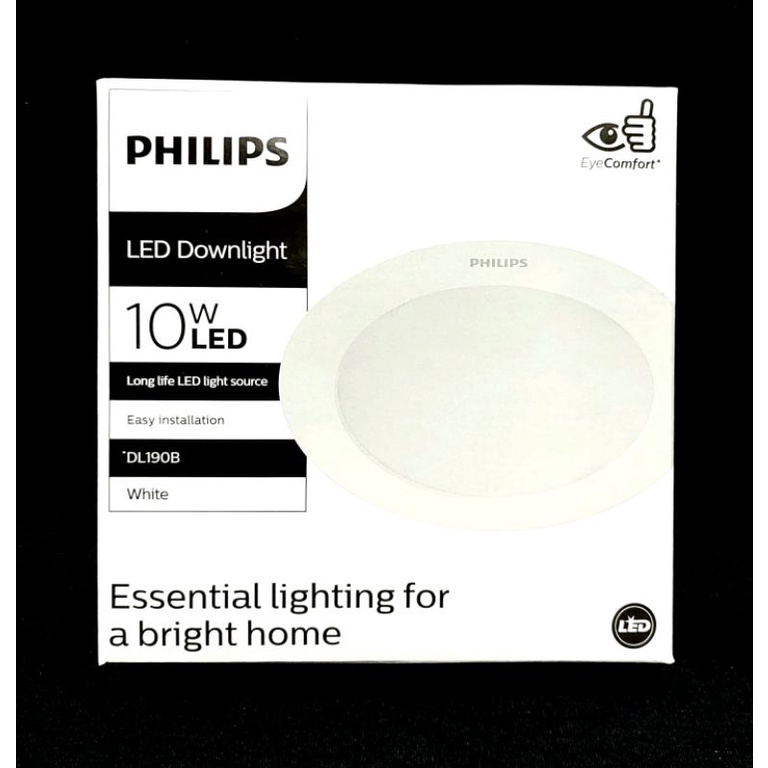 lampu philips eridani led downlight 10w / 10 watt