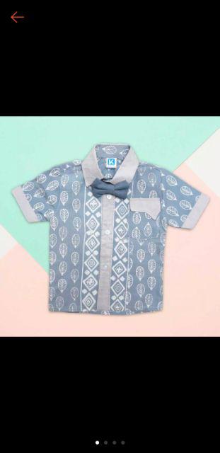Kemeja Batik Anak Cowok / Laki Laki Keneshkids 1- 12 Tahun