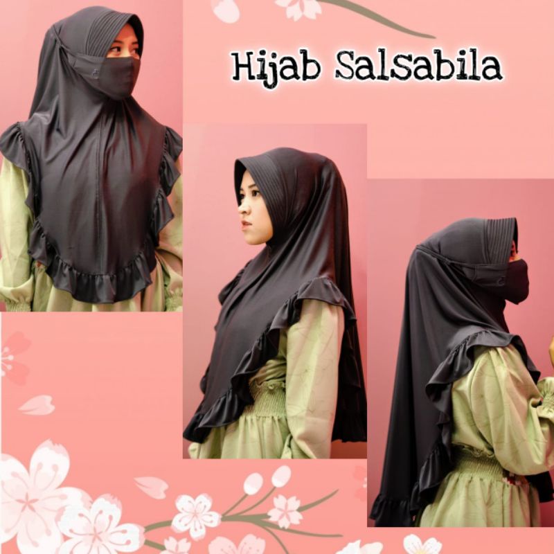 FREE MASKER. Jilbab Hijab Instan Khimar Pet Rempel Salsabila KERUDUNG REMPEL JILBAB MASKER HIJAB MASKER KERUDUNG INSTAN JILBAB INSTAN COD TERMURAH JILBAB INSTAN HIJAB INSTAN