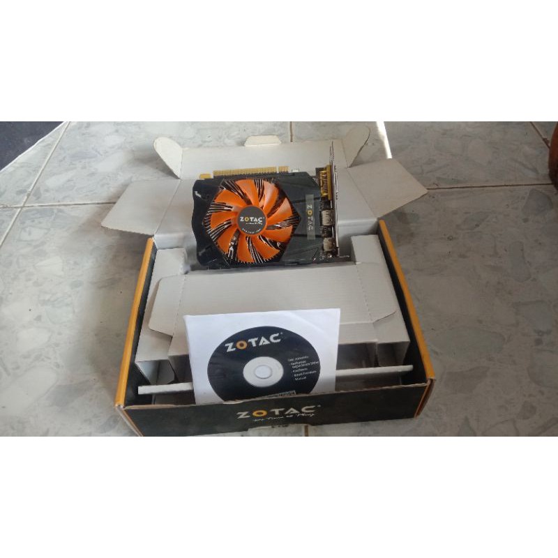 VGA ZOTAC NVIDIA GTX 750 TI 2GB DDR5 128 BIT ORIGINAL