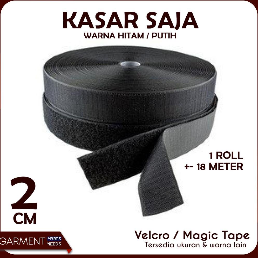 

TERMURAH!!! VELCRO 2 CM MAGIC TAPE KASAR 18 METER