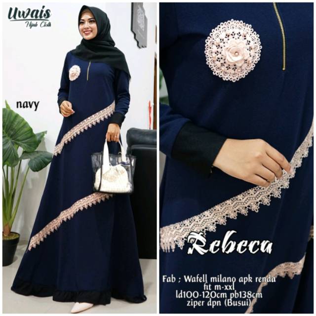 REBECA READY MAXY GAMIS SYANTIIK ORI BY UWAIS