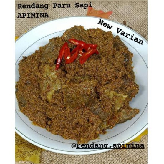 

Rendang Paru APIMINA (500gr)