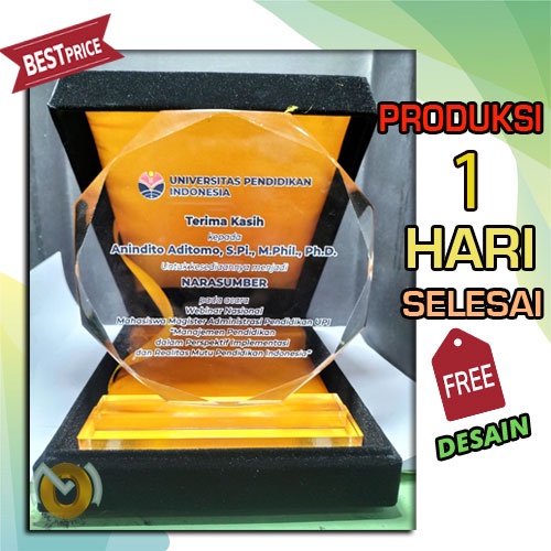 [EXCLUSIVE] PLAKAT AKRILIK 10MM  / BEPEL / CUSTOM / CEPAT SEHARI JADI / NARASUMBER / PENGHARGAAN / K
