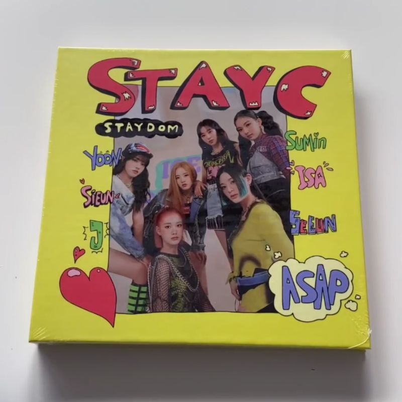 [FULLSET] STAYC album STAYDOM ORIGINAL ALBUM