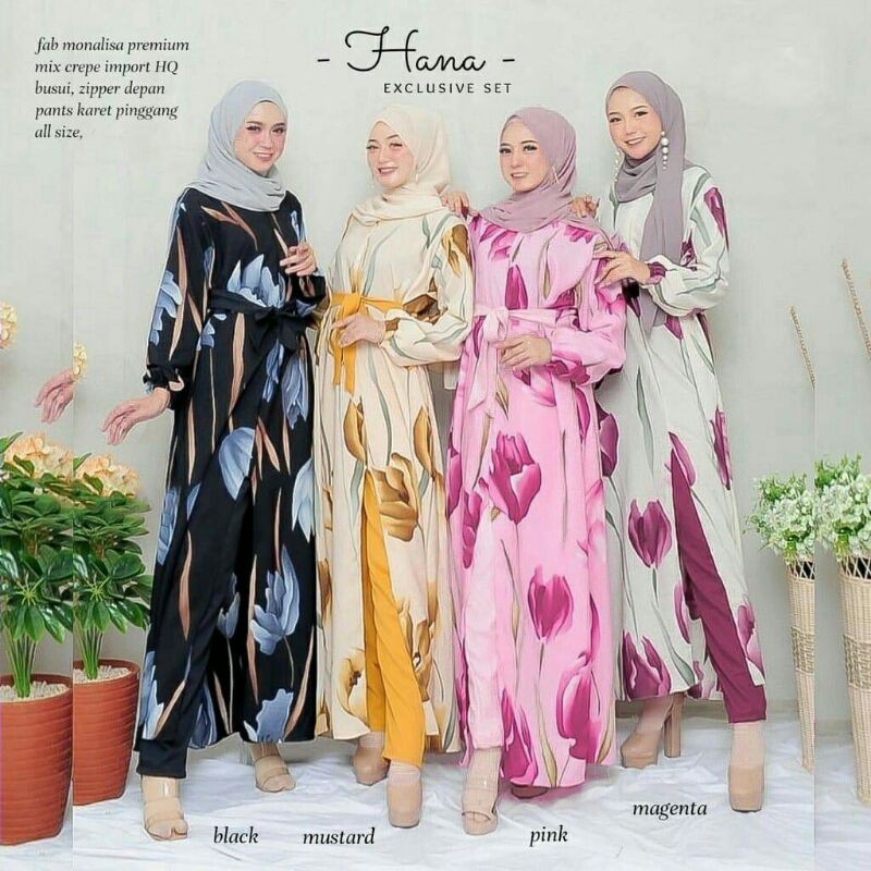 Setelan Hana Tulip set