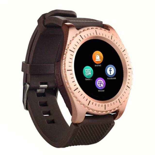 Smartwatch Z3 tali karet + bonus 1 extra baterai