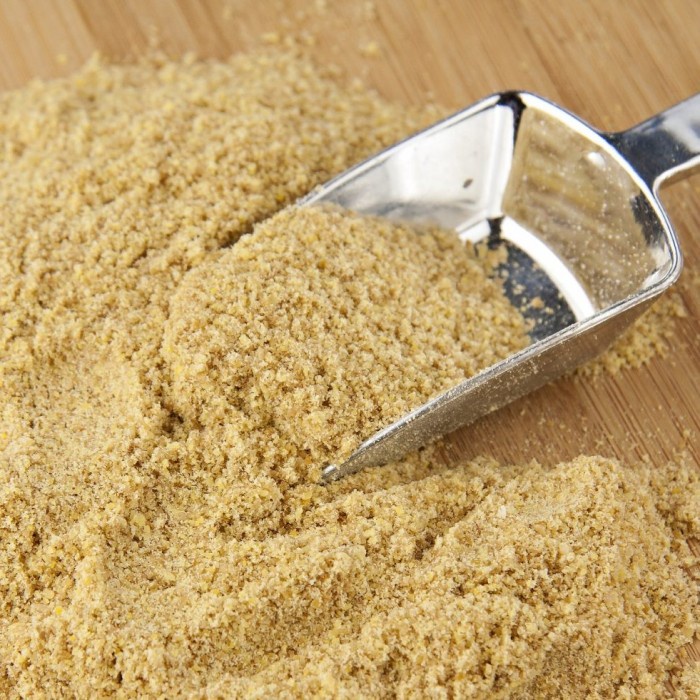 

NEW Homemade Flax Meal 250g powder bubuk rami - Brown flax