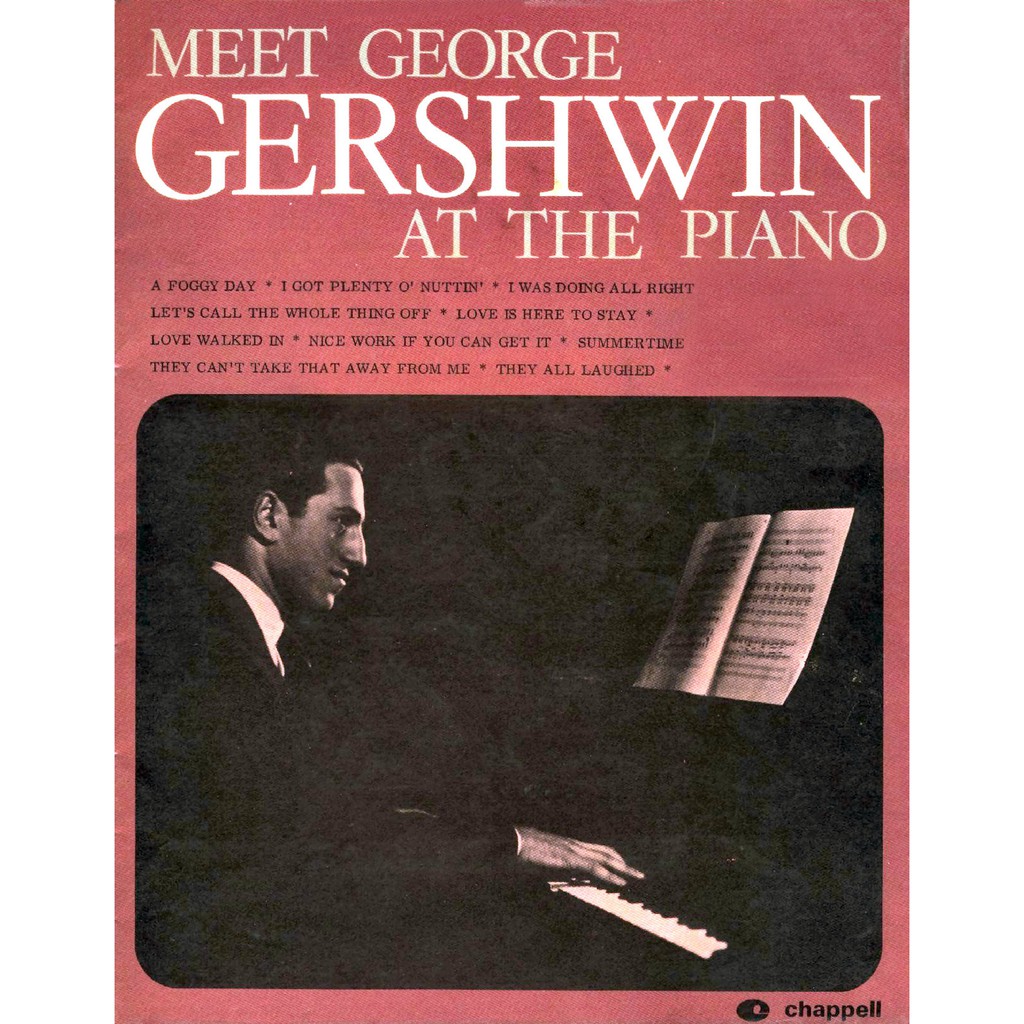 Buku Piano George Gershwin At The Piano