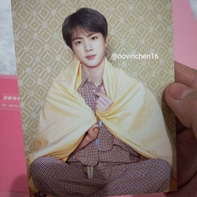 (OFFICIAL) Postcard Seokjin MOTS persona