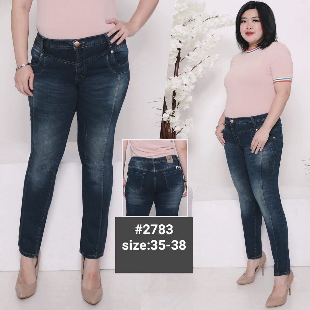 Celana Panjang Jeans Wanita Pensil Tulang 27-30 31-34 35-38 Bisa Bayar Ditempat(COD)