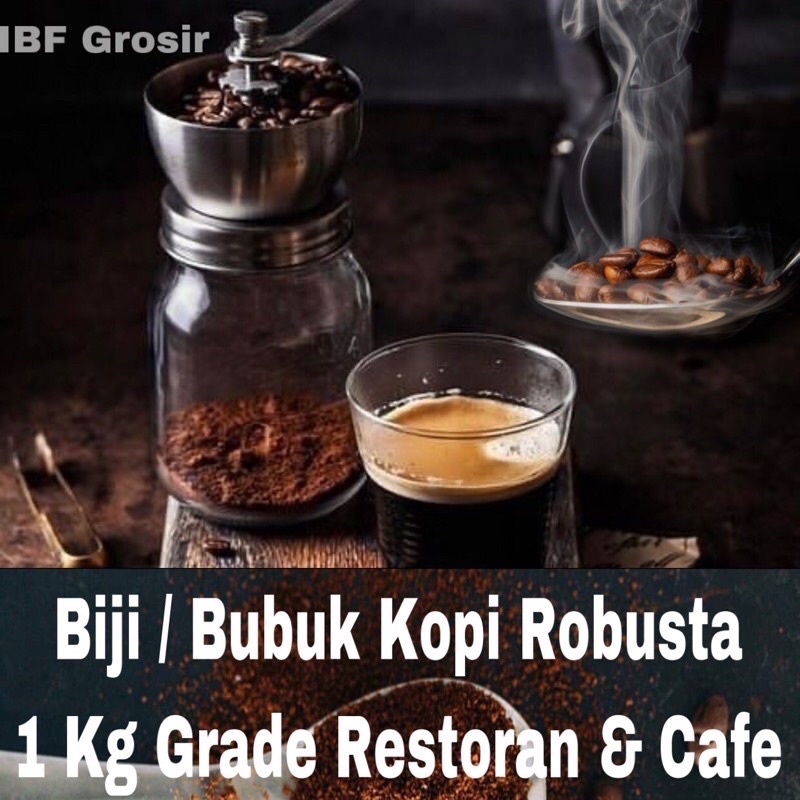 

Biji kopi Bubuk Kopi Robusta Temanggung Super 1 kg