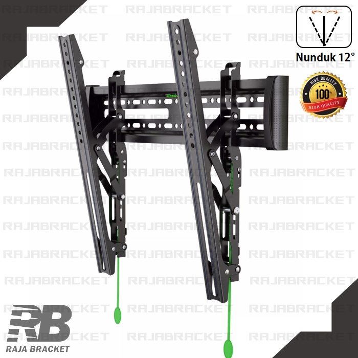 Bracket Braket Breket TV 32 40 42 43 49 50 55 60 65 70 inch Waterpass Nunduk Tegak Import