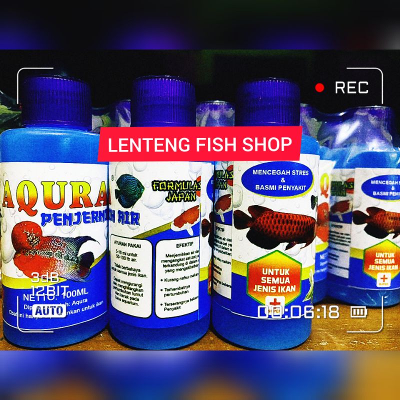 AQURA PENJERNIH AIR 100ML AQUARIUM AQUASCAPE FORMULASI JAPAN