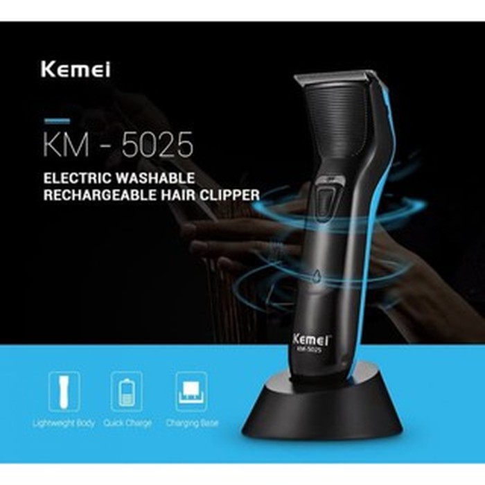 KM-5025 Mesin Cukur Rambut Cordless